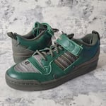 Adidas Forum 84 Camp Low Shoes Mens Size UK 9 Dark Green Leather Sneakers GV6784