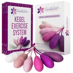 Intimate Rose Kegel Balls for Women – Pelvic Floor Strengthener and Weights Exerciser for Tightening & Control - Set of 6 Silicone Kegel Devices for Women – Premium Trainer for Beginners & Advanced