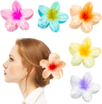 6 PCS Flower Hair Clips Non slip Hair Claw Clips Strong Hold Hair Clip for Thick