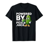 Powered By Pickle Juice Fitness Vegan Cucumber T-Shirt