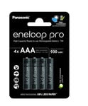 Panasonic Eneloop Pro Uppladdningsbara AAA-Batterier Ni-MH 930mAh, 4-pack