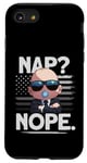 Coque pour iPhone SE (2020) / 7 / 8 Baby Boss "Nap? Nope" Drapeau USA Like A Boss Kids