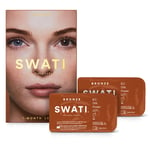 SWATI Cosmetics 1 Month Lenses Bronze