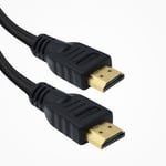 HDMI Cable for Playstation 4 (PS4) Black Gold-Plated High-2 metre Cable