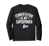 Kombucha Tea Fermentation Probiotic Kombucha Long Sleeve T-Shirt