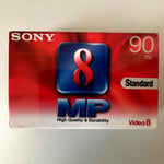 SONY MP 90 Blank Cassette Video 8 Tapes Standard for PAL Camcorder - NEW