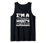 Mens I'm A Plumber What's Your Superpower Tank Top