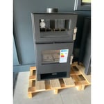 Poêle à bois avec Four Verso f - Puissance 9 kW, Cuisinez et Chauffez Votre Maison avec Efficacité et Style