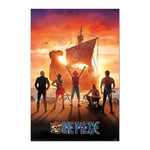 Grupo Erik - Poster One Piece Netflix - straw hat pirates - Deco Maison, Decoration Murale, Affiche Décorative