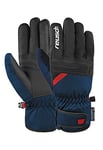 Reusch Men's Baldo R-tex® Xt Waterproof Breathable Short Cuff, Comfortable Warm Ski Gloves, Sports Gloves, Snow Gloves, Winter Gloves