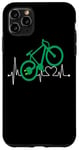 Coque pour iPhone 11 Pro Max E-bike Heartbeat Vélo électrique drôle Green Energy