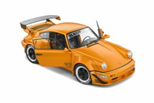 PORSCHE 911 964 RWB HIBIKI ORANGE 2016 SOLIDO S1807501 1/18 METAL RAUH WELT