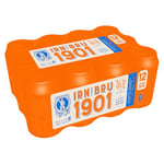 IRN-BRU 1901, 12 Pack A Very Special Vintage Recipe, No Caffeine, Full Sugar, Taste The First Ever IRN-BRU Recipe - 12 x 330ml Cans