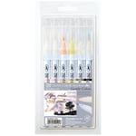 ZIG Kuretake Clean Color Real Brush 12-set Gentle Colors