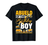 Abuelo Of The Birthday Boy Spider Web Matching Family Party T-Shirt