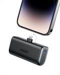 Anker 621 Batterie Externe Recharge Rapide avec connecteur Lightning intégré, Chargeur Portable sans Fil 12 W certifié MFi 5 000 mAh, Compatible avec iPhone 14/13/12/Pro/Pro Max (Noir)