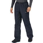 Regatta Mens Chandler Breathable Waterproof Outdoor Walking Overtrousers - Navy