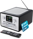 Internet Radio CD Player with DAB+ | Bluetooth, Spotify Connect, Podcasts | FM R