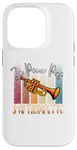 Coque pour iPhone 14 Pro Je Peux Pas J'Ai Trompette Musicien Cadeau Trompettiste