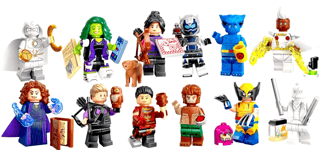 Lego Minifigures 71039 - Marvel Série 2 - 12 Personnages Série Complète