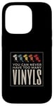 Coque pour iPhone 14 Pro Amateur de musique amateur de disques vinyles