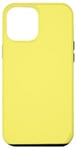 Coque pour iPhone 14 Pro Max Couleur jaune clair