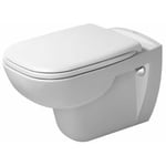 Duravit D-Code - WC suspendu avec abattant SoftClose, blanc alpin 45350900A1