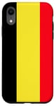 Coque pour iPhone XR Belgique Drapeau Cadeau belge pour les Belges