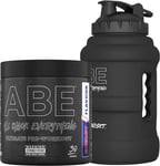 Applied Nutrition Bundle ABE Pre Workout 375G + JUG 2.5 LT Matt Black | All Blac