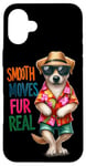 iPhone 16 Plus Smooth And Moves Fur Real Funny Dog Style Case