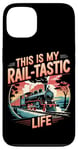 Coque pour iPhone 13 Rail-Tastic Life Locomotive de train