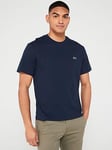 Lacoste Mid Weight Cotton Jersey T-Shirt - Dark Blue, Dark Blue, Size M, Men