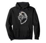 LION in the African savannah save the Lions cat lover nature Pullover Hoodie