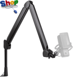 Wave  Mic  Arm -  Premium  Broadcasting  Boom  Arm  with  Cable  Management  Cha