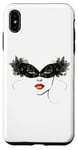 Coque pour iPhone XS Max Masque vénitien, joli visage, femme, Venise, Italie