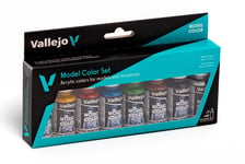 Vallejo 70260 WARGAME BASICS SET Acrylic Colors (8 x 18 ml)