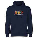 Star Trek The Original Series Star Trek Characters Hoodie - Navy - XL