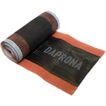 DAPRONA bande de faîtage, rouleau de faîtage Alu Super Vent 5m, faîtière enroulable pour une couverture optimale de l'épi de faîtage, colle super