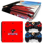 Kit De Autocollants Skin Decal Pour Console De Jeu Ps4 Slim Full Body Soul Calibur 6, T1tn-Ps4slim-2302