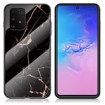 Fantasy Marmor Samsung Galaxy S10 Lite skal - Svart/Guld