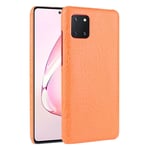 Samsung Croco kuoret - Galaxy Note 10 Lite Oranssi