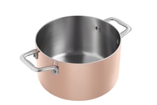 Scanpan - Maitre D Induction 20cm/3.5L Kobber Støbejernsgryde med Låg