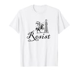 Resist Don Quixote Cell Tower Jousting Protest T-Shirt