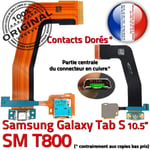 ORIGINAL Samsung Galaxy TAB-S T800 Connecteur de Charge Micro USB Chargeur Nappe