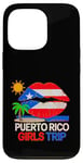 Coque pour iPhone 13 Pro Porto Rico Girls Trip Tropical Vacation Vibes