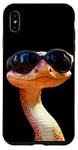 Coque pour iPhone XS Max Serpent avec Lunettes de Soleil Python Cobra Mamba Serpents