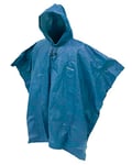 FROGG TOGGS Men's Ultra-lite2 Waterproof Breathable Poncho raincoats, Blue, One Size UK