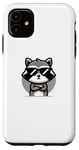 iPhone 11 Deal With It Kawaii Anime Racoon Kids Case