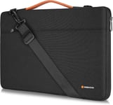 15,6 Pouces Sacoche Ordinateur Portable Imperméable Sac À Main Bandoulière Housse Protection Mallette Pour Xps 17/Legion Slim 7/Thinkpad T15 P15S E15 L15/Inspiron 16 Plus/Legion 7/Legion 5I Pro