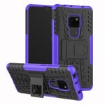 Huawei Mate 20      Heavy Duty Case    Purple